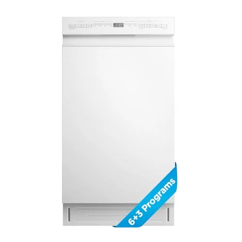 Midea 18-inch built-in dishwasher with stainless steel tub, Energy Star variant