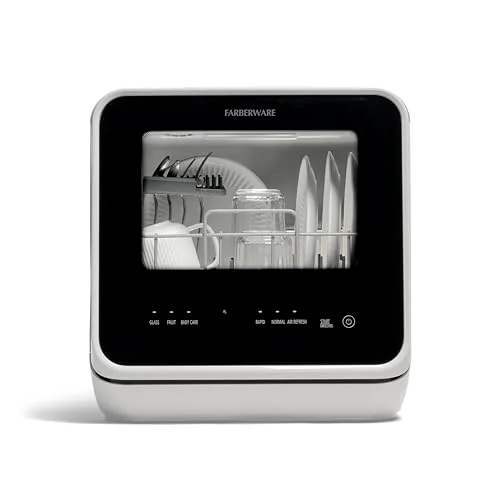 Farberware portable countertop dishwasher with built-in water tank