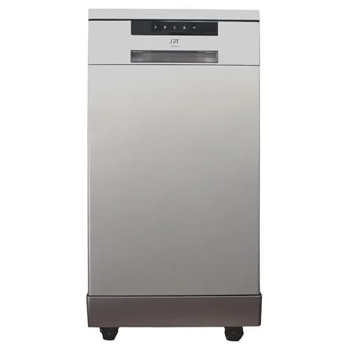 SPT SD-9263SSC 18-inch portable dishwasher in stainless steel